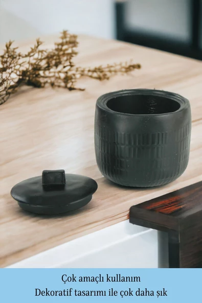 Evene Dekoratif Kapaklı Kutu Çok Amaçlı Kutu Takı Kutusu Model 17 - 3