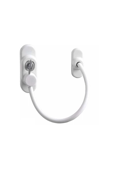 Viselia Pencere Emniyet Kilidi Çocuk Hırsız Kilidi Halatlı Pimapen Pvc ürün görseli 1