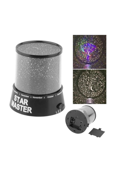 Star Master Gece Lambası Projeksiyon Led Yansıtma Starmaster - 2