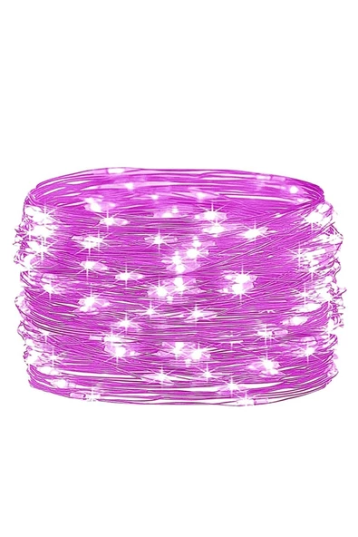 Viselia Peri Led Çok Amaçlı Dekoratif Aydınlatma 3 Metre Piller Dahil Şerit Parti Işığı Pembe Renk