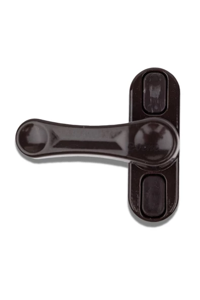 Evene Koyu Kahverengi Pencere Emniyet Kilidi Çocuk Hırsız Kilidi Çekmeli Metal Kilit ürün görseli 1