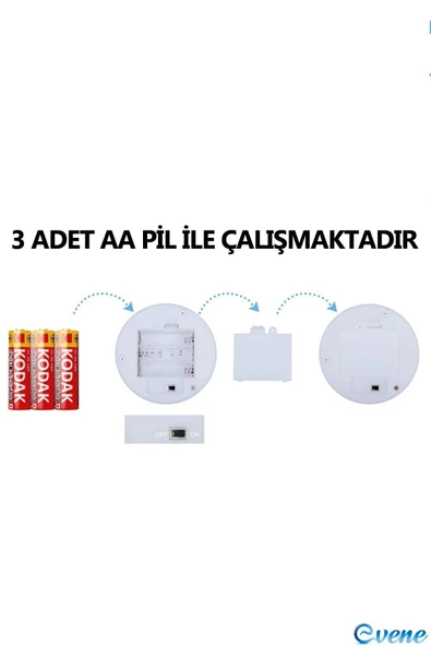 Evene Gece Lambası Masa Lambası Kaktüs Neon Lamba Neon Gece Lamba Kaktüs - 4