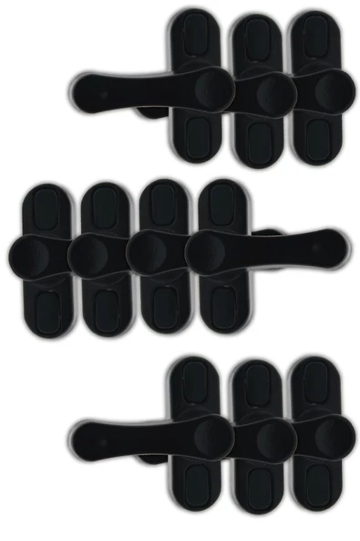 Viselia Pencere Kilidi Pimapen Kilidi Pencere Çocuk Kilidi Pencere Emniyet Kilidi Siyah 10 Adet ürün görseli 1