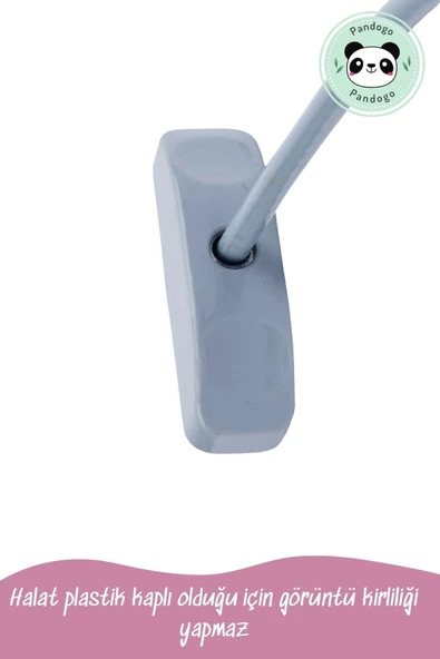 Pandogo Pencere Kilidi 5 Adet Gri Kapı Ve Pencere Emniyet Aparatı Güvenlik Ürünü Kilit - Resim 2