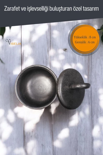 Viselia Takı Kutusu Takı Organizer Kapaklı Kutu Takı Düzenleyici Gümüş Eskitme Renk Model 7 - 2
