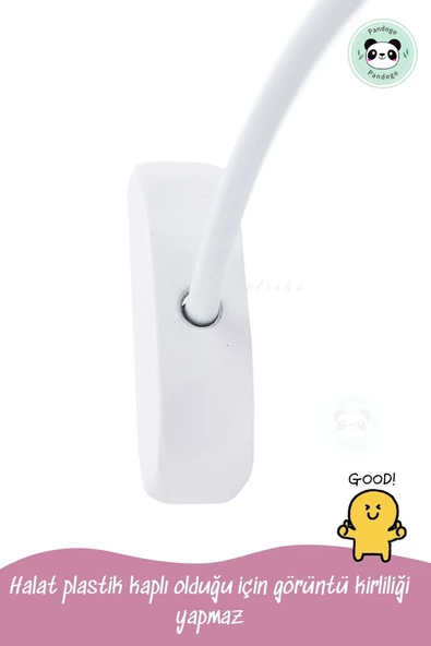 Pandogo Çocuk Güvenliği İçin Premium Pencere Kilidi Kolay Kurulum Uzun Ömürlü 10 Adet Beyaz - Resim 2