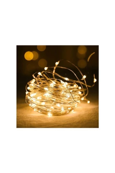 Viselia Peri Led Işık 5 Metre Sarı Renk - 6