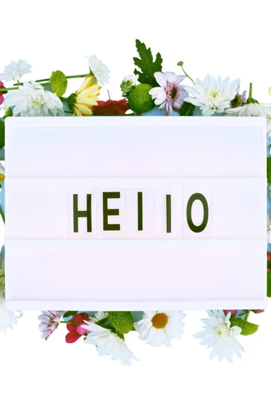 Viselia Masa Lambası Lightbox A5 Led Işık Işıklı Mesaj Panosu 60 Harf Light Box Pano
