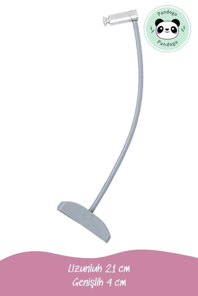 Pandogo Pencere Kilidi 5 Adet Gri Kapı Ve Pencere Emniyet Aparatı Güvenlik Ürünü Kilit - Resim 3