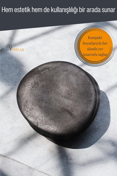 Viselia Takı Kutusu Takı Organizer Kapaklı Kutu Takı Düzenleyici Gümüş Eskitme Renk Model 2 - 4
