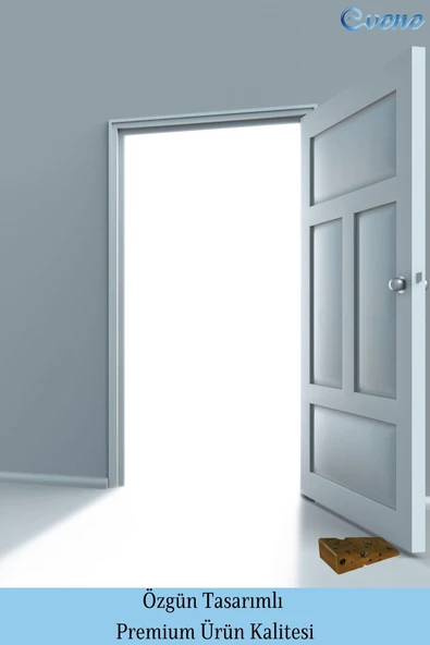 Evene Kapı Stoperi Altın Eskitme Renk Dekoratif Kapı Tutucu Durdurucu 4 Adet Model 6 - Resim 3