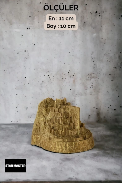 Star Master Kapı Takozu Kapı Tutacağı Kapı Stoperi Kapı Durdurucu Altın 4 Adet Model 8 - Resim 3