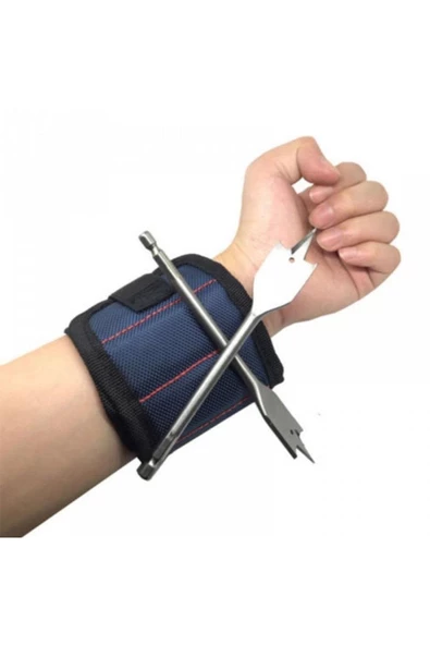 Viselia Mıknatıslı Bileklik Vida Ve Çivi Tutucu Takım Çantası - Resim 3