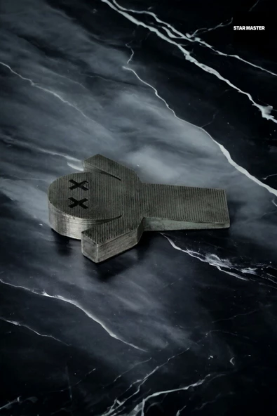 Star Master Kapı Takozu Kapı Tutacağı Kapı Stoperi Kapı Durdurucu Gümüş Eskitme 2 Adet Model 3 - Resim 2