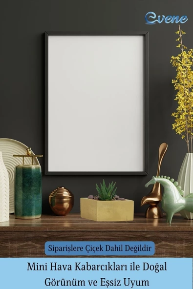 Evene Mini Çiçek Saksı Küçük Sukulent Altın Kaktüs Saksısı Dörtgen Yatay Model - Resim 6