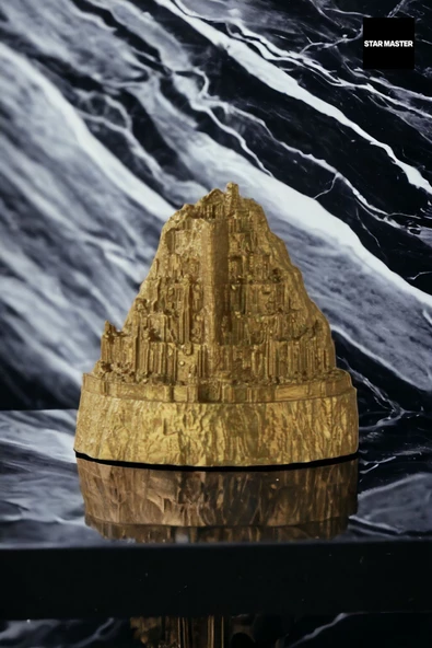 Star Master Kapı Takozu Kapı Tutacağı Kapı Stoperi Kapı Durdurucu Altın 4 Adet Model 8 - Resim 2