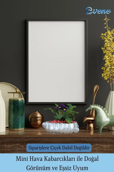 Evene Saksı Büyük Saksı Çiçek Saksısı Büyük Boy Saksı Salon Saksısı Model 3 Gümüş Saksı - Resim 6