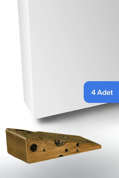 Evene Kapı Stoperi Altın Eskitme Renk Dekoratif Kapı Tutucu Durdurucu 4 Adet Model 6 ürün görseli