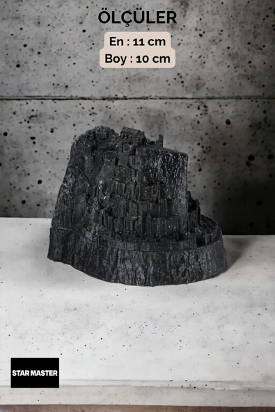 Star Master Kapı Takozu Kapı Tutacağı Kapı Stoperi Kapı Durdurucu Siyah 2 Adet Model 8 - Resim 3