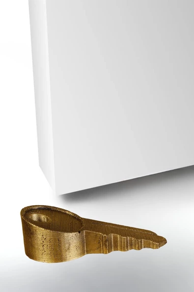 Evene Kapı Stoperi Altın Eskitme Renk Dekoratif Kapı Tutucu Durdurucu Model 5 ürün görseli