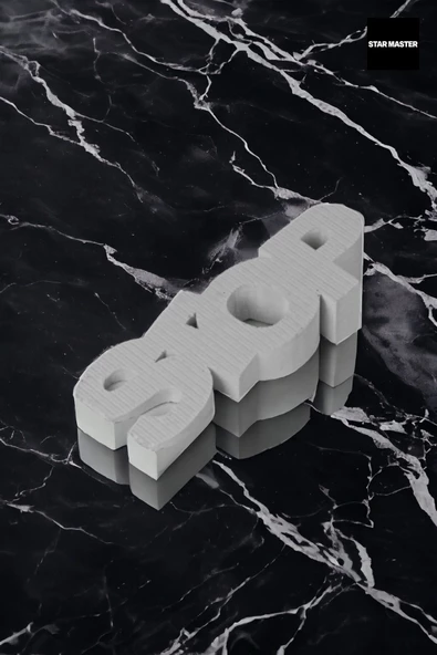 Star Master Kapı Takozu Kapı Tutacağı Kapı Stoperi Kapı Durdurucu Beyaz 2 Adet Model 4 - Resim 2