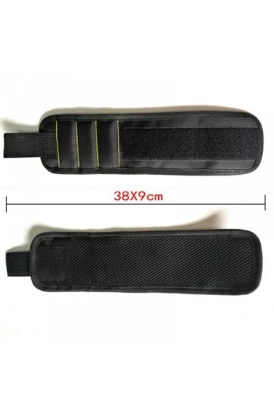 Viselia Mıknatıslı Bileklik Vida Ve Çivi Tutucu Takım Çantası - Resim 6