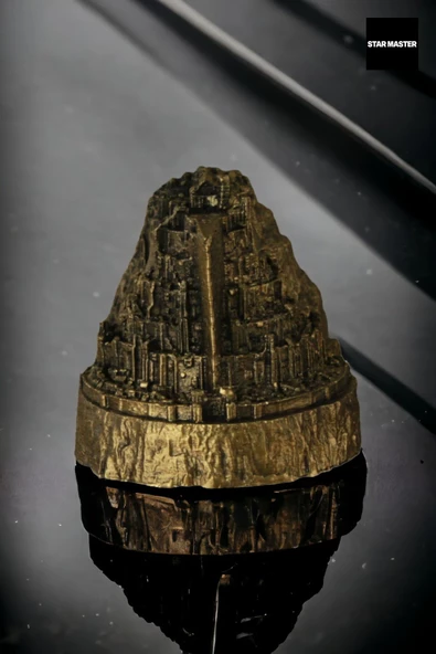 Star Master Kapı Takozu Kapı Tutacağı Kapı Stoperi Kapı Durdurucu Altın Eskitme 2 Adet Model 8 - Resim 2