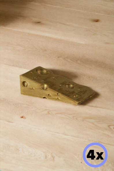 Star Master Kapı Takozu Kapı Tutacağı Kapı Stoperi Kapı Durdurucu Altın 4 Adet Model 6 ürün görseli