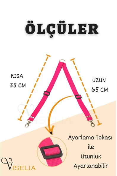 Viselia Köpek Tasması Çoklayıcı Çiftli Gezdirme Kayışı Premium Kalite Kopma Yapmaz Hafif Kolon Kumaş Pembe - 2