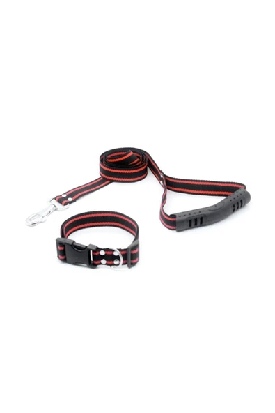 Evene Köpek Tasması Köpek Gezdirme Ayarlanabilir Boyun Tasması Pembe ürün görseli