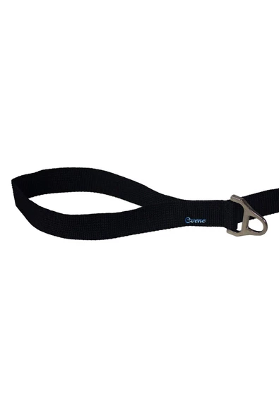 Evene Siyah Kedi Tasması Tutucu Sevk Kayışı Gezdirme Ipi Premium Kalite Kopma Yapmaz Hafif Kolon Kumaş - 3