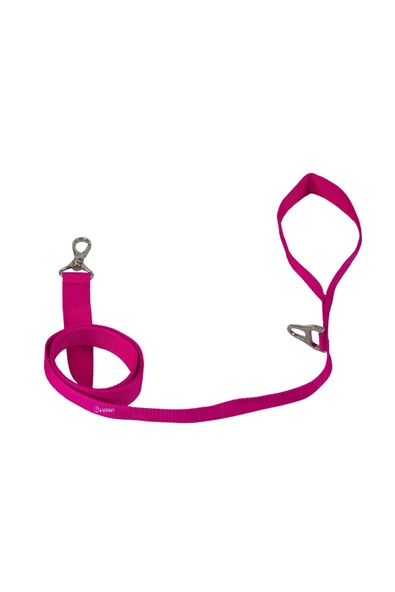 Evene Pembe Kedi Tasması Tutucu Sevk Kayışı Gezdirme Ipi Premium Kalite Kopma Yapmaz Hafif Kolon Kumaş ürün görseli