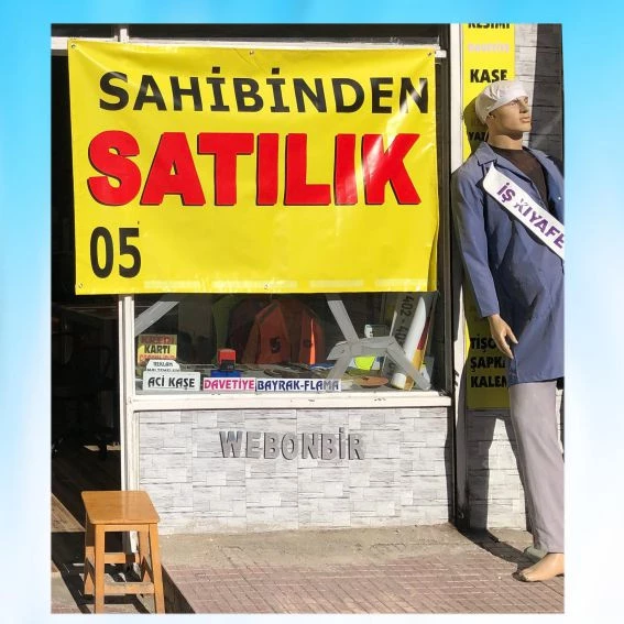 SAHİBİNDEN SATILIK AFİŞİ_ 175x100 cm - 2