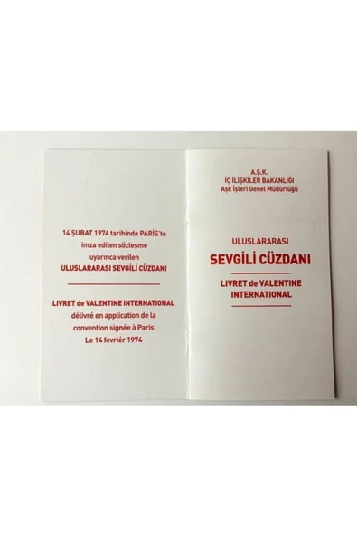 Viselia Sevgili Cüzdanı Hediyelik Sevgiliye Cüzdan Sevgili Defteri - Resim 4