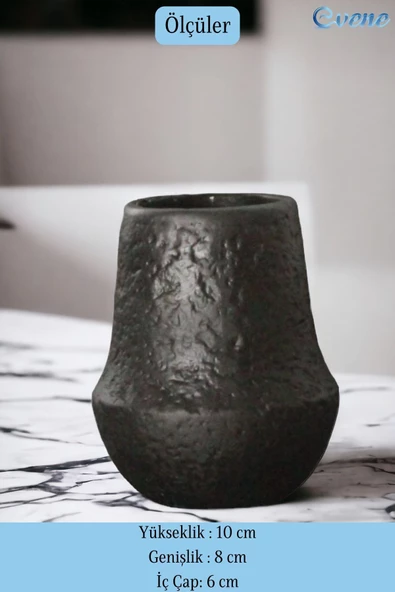 Evene Kalemlik Siyah Renk Masa Kalemliği Organizer Kalemlik Model 15 - Resim 2