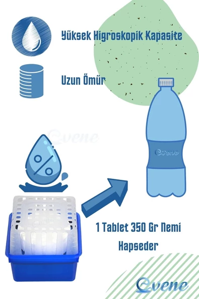 Evene Nem Alıcı Yedek Tablet 450 gr 5 Adet - 7