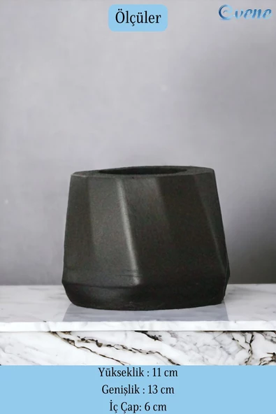 Evene Kalemlik Siyah Renk Masa Kalemliği Organizer Kalemlik Model 17 - Resim 2