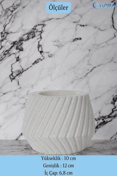 Evene Kalemlik Beyaz Renk Masa Kalemliği Organizer Kalemlik Model 21 - Resim 2