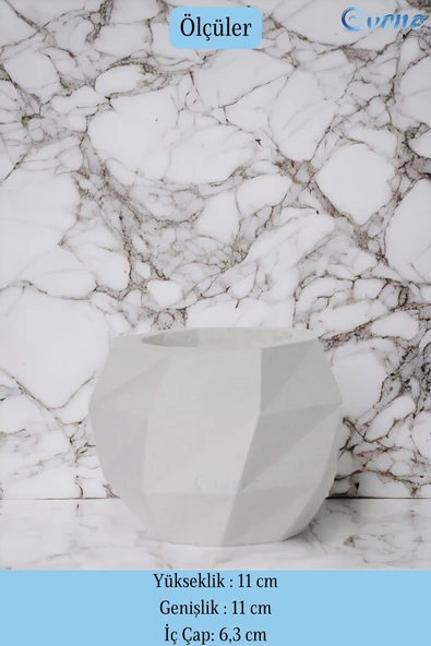 Evene Kalemlik Beyaz Renk Masa Kalemliği Organizer Kalemlik Model 20 - Resim 2