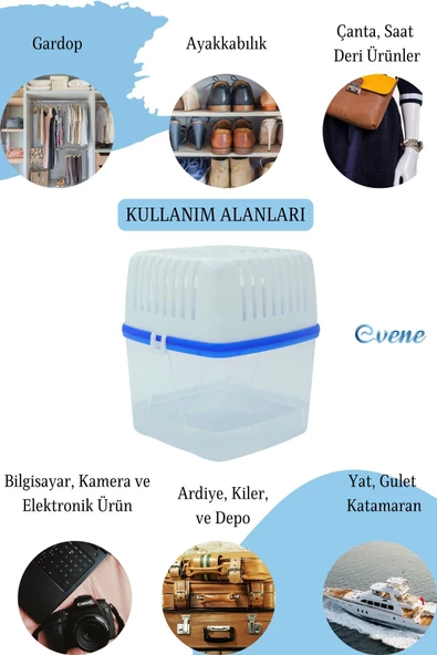Evene Nem Alıcı Cihaz 450 gr 5 Adet - 5