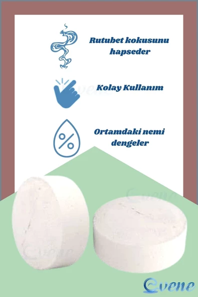 Evene Nem Alıcı Yedek Tablet 450 gr 5 Adet - 2
