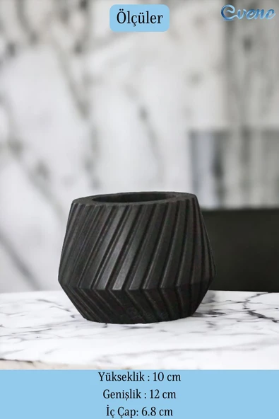 Evene Kalemlik Siyah Renk Masa Kalemliği Organizer Kalemlik Model 21 - Resim 2