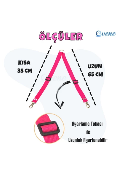 Pandogo Kedi Köpek Çiftli Gezdirme Tasması Pembe Çoklu Tasma Premium Kalite Model Amsterdam - 3