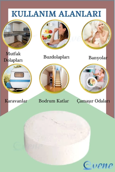 Evene Nem Alıcı Yedek Tablet 450 gr 5 Adet - 5