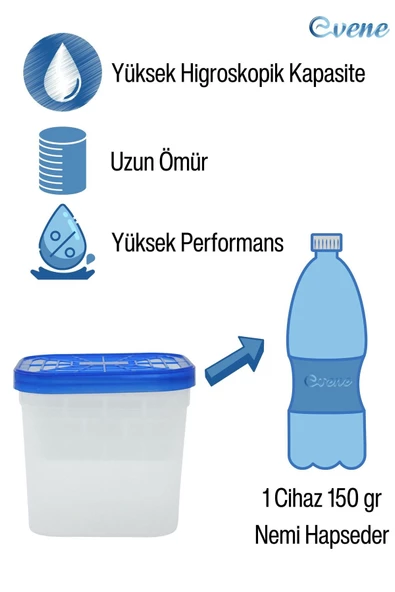Evene Nem Alıcı Cihaz 200 gr 6 Adet - 8
