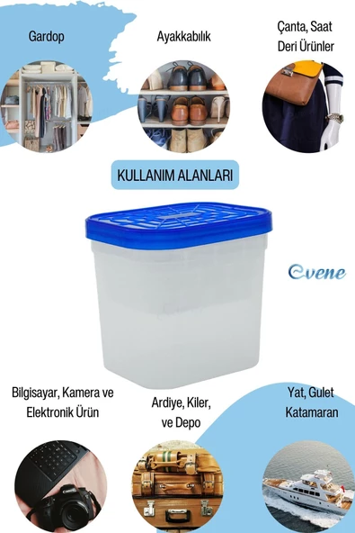Evene Nem Alıcı Rutubet Giderici Aparat Rutubet Önleyici 5 Adet Aparat 200 gr - 3