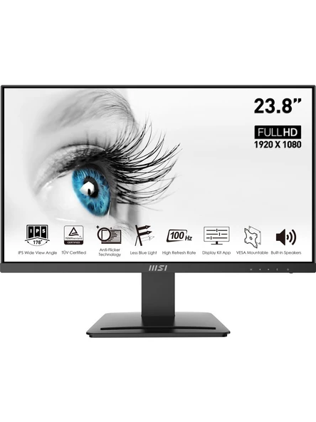 MSI PRO MP243X 23.8" 1 ms Full HD IPS 100 Hz Monitör