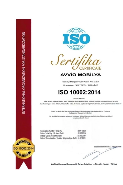 AVVİO 80x120 Home Berra Parlak Mermer Görünüm Masa ( Ahşap Laminoxs ) - Resim 2