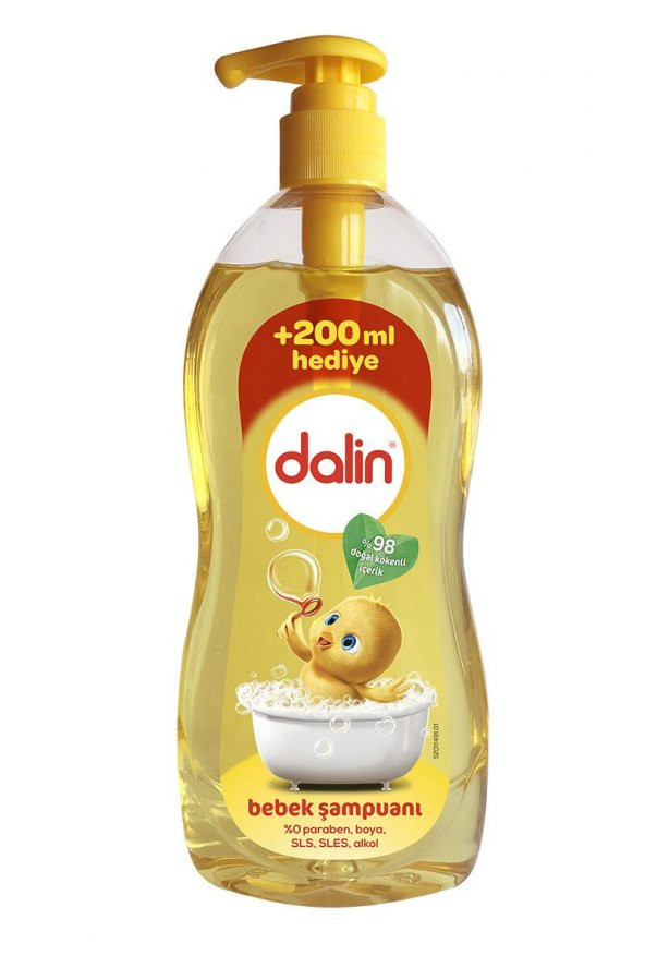 Dalin Bebek Şampuanı  900ml Klasik