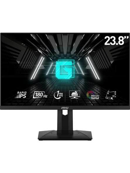 MSI G244PF E2 23.8" 1 ms Full HD Pivot IPS 180 Hz Oyuncu Monitörü